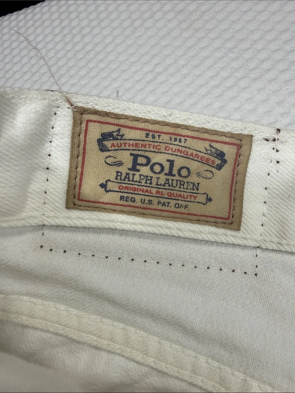 NWT Polo Ralph Lauren White Denim Raw-Hem Crosby Shorts Size 29